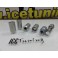 Porcas Lug Nuts de segurança com aperto interior 12 X 1.5, 35mm para Honda, Mazda, Ford, Toyota, Hyundai, Lexus, Mitsubishi