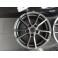Conjunto 4 jantes originais BBS RD575 usadas em bom estado para Porsche Cayenne 958.2 2014-2017 18 x 8J ET53 5x130 BC 71.3