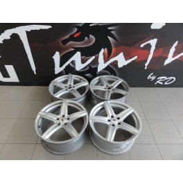 Conjunto 4 jantes RACER WHEELS 18x8J ET40 5x105 BC 56.6 usadas em bom estado Buick Chevrolet Daewoo Holden Opel Vauxhall