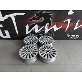 Conjunto 4 jantes originais usadas em bom estado para Ford Fiesta MK7 16 x 6.5J ET41.5 4x108 BC 63.1,  8V21-1007-HA