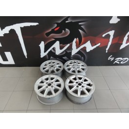 Conjunto 4 jantes originais usadas em bom estado para Renault 15 x 6J ET36 4x100 BC 60.1, 7700427151