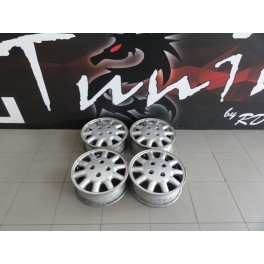 Conjunto 4 jantes originais usadas em bom estado para Citroen, Peugeot 14 x 5J ET20 4x108 BC 65.1