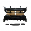 Kit completo para VW Golf 4 / IV 98-03 R32 look em plástico (para-choques frontal + traseiro + embaladeiras + aileron)