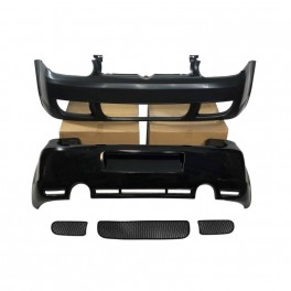 Kit completo para VW Golf 4 / IV 98-03 R32 look em pl&aacute;stico (para-choques frontal + traseiro + embaladeiras + aileron)