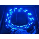 Kit exterior em leds dispon&iacute;vel em Verde (252 leds) 4 fitas: 2 x 120cm + 2 x 90cm + comando &agrave; dist&acirc;ncia.