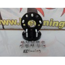 Espaçadores de duplo aperto + lug nuts Japan Racing de 20MM para Acura, Honda, Land Rover Freelander (98-06) 5x114.3 BC 64.1
