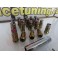 Porcas Lug Nuts Para Honda, Mazda, Ford, Toyota, Hyundai, Lexus, Mitsubishi, Etc 45mm 12x1.50 titânio / NEO Conjunto 20 Unidades