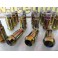 Porcas Lug Nuts Para Honda, Mazda, Ford, Toyota, Hyundai, Lexus, Mitsubishi, Etc 45mm 12x1.50 titânio / NEO Conjunto 20 Unidades