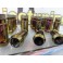 Porcas Lug Nuts Para Honda, Mazda, Ford, Toyota, Hyundai, Lexus, Mitsubishi, Etc 45mm 12x1.50 titânio / NEO Conjunto 20 Unidades