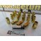 Porcas Lug Nuts Para Honda, Mazda, Ford, Toyota, Hyundai, Lexus, Mitsubishi, Etc 45mm 12x1.50 Preto mate Conjunto 20 Unidades