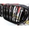 Grelha frontal em preto piano brilhante para  BMW X5 G05 LCI 2023-2026 M4 look / dupla lamina