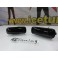 Piscas / faróis / farolins laterais em led dinâmico fundo preto smoke para Honda civic 96-01, HRV, prelude