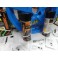 Tinta Plástica, azul neon, kit 2x400ml