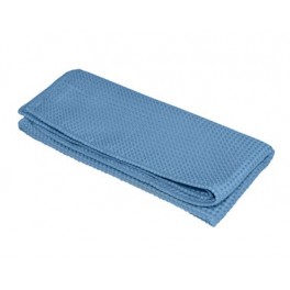 Waffle Microfiber Cloth, 40 x 40 cm, blue