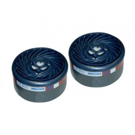 Gas Filter for Respirator Mask, 1 par