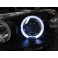 Led universal para Angel eyes (AUDI, BMW, OPEL, PEUGEOT, SEAT, VW, ETC) do fabricante de farois JUN YAN Branco 6500k