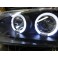 Led universal para Angel eyes (AUDI, BMW, OPEL, PEUGEOT, SEAT, VW, ETC) do fabricante de farois JUN YAN Branco 6500k