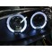 Led universal para Angel eyes (AUDI, BMW, OPEL, PEUGEOT, SEAT, VW, ETC) do fabricante de farois JUN YAN Branco 6500k