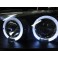 Led universal para Angel eyes (AUDI, BMW, OPEL, PEUGEOT, SEAT, VW, ETC) do fabricante de farois JUN YAN Branco 6500k