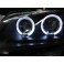 Led universal para Angel eyes (AUDI, BMW, OPEL, PEUGEOT, SEAT, VW, ETC) do fabricante de farois JUN YAN Branco 6500k