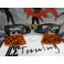Farois frontais Honda civic 92-95 JDM Fundo + piscas frontais Honda civic 92-95 4 portas fundo laranja Euro Look