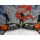 Farois frontais Honda civic 92-95 JDM Fundo + piscas frontais Honda civic 92-95 3 portas fundo laranja JDM Look