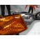Farois frontais Honda civic 92-95 JDM Fundo + piscas frontais Honda civic 92-95 3 portas fundo laranja JDM Look