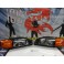 Farois frontais Honda civic 92-95 JDM Fundo + piscas frontais Honda civic 92-95 2 portas fundo laranja JDM Look