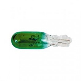 L&acirc;mpada T5 Verde Pot&ecirc;ncia: 1.2W Voltagem: 12 V Base: W2X4.6D