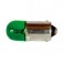Lâmpada Plafonier BA9S Verde Potência: 4W Voltagem: 12 V