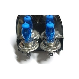 L&acirc;mpadas HOD Super White 5500K - 55/60W - H4 + 30% DE luz 