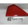 Rodo de acabamento vermelho