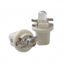 Led B8.5D 1led 5mm round top 0.2W, 8 LUMENS c/1 ano de garantia