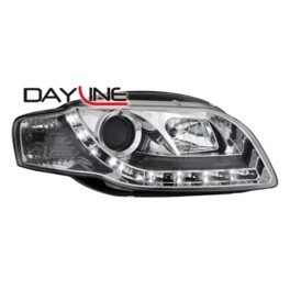 DAYLINE headlights Audi A4 B7 04-08 _drl-optic
