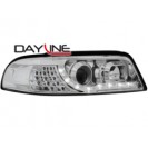 DAYLINE headlights AUDI A4 B5 _drl-optic _ chrome