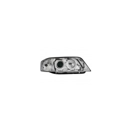 headlights Audi A6 97-01 _ 2 halo rims