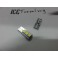 Led T10 no polarity 3leds 5050SMD Branco 1.3W, 70 LUMENS c/1 ano de garantia