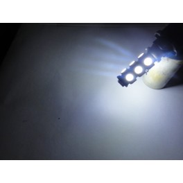 Lampadas em leds T10 / w5w 13 leds 5050SMD Branco 3W, 220 LUMENS  c/1 ano de garantia