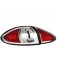 taillights Alfa Romeo 147 01-04 _red/crystal