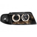 headlights AUDI A4 B5 95-98 _ 2 halo rims