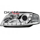 DAYLINE headlights AUDI A3 8P 03-08 _drl-optic _ chrome