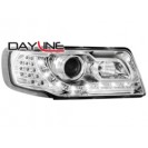DAYLINE headlights AUDI 100 Typ 4C_ drl optic _ chrome