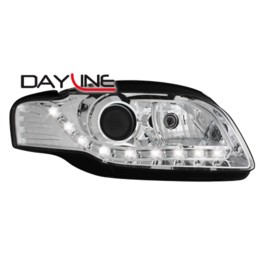 DAYLINE headlights Audi A4 B7 04-08 _drl-optic