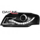 DAYLINE headlights AUDI A3 8P 03-08 _drl-optic _ black