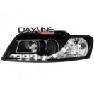 DAYLINE headlights AUDI A4 8E 01-04 _ drl-optic _ black