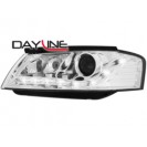 DAYLINE headlights AUDI A3 8P 03-08 _drl-optic _ chrome