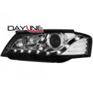 DAYLINE headlights AUDI A3 8P 03-08 _drl-optic _ black