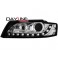 DAYLINE headlights AUDI A4 8E 01-04 _ drl-optic _ black