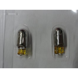 Lampadas de pisca Cromado Laranja T10 W5W