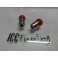 Lampada de cor Vermelha polo centrado 5W ba15s / G18 / R5W 12V